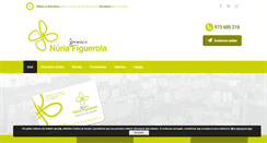 Desktop Screenshot of farmacianuriafiguerola.com